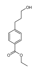 ethyl 4-(3-hydroxypropyl)benzoate Structure