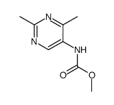 (2,4-dimethyl-pyrimidin-5-yl)-carbamic acid methyl ester Structure