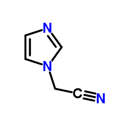 咪唑-1-基乙腈结构式