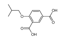 4-isobutoxy-isophthalic acid Structure