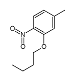2-butoxy-4-methyl-1-nitrobenzene Structure