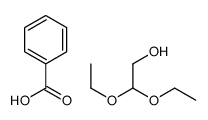 benzoic acid,2,2-diethoxyethanol Structure
