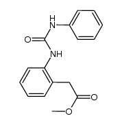 methyl {2-[(anilinocarbonyl)amino]phenyl}acetate Structure