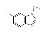 6-氯-1-甲基-1H-苯并咪唑结构式