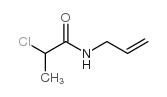 n-allyl-2-chloropropanamide结构式