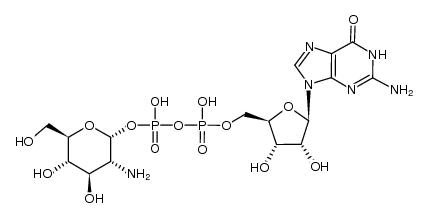 GDP-glucosamine Structure