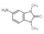 5-氨基-1,3-二甲基-1,3-二氢苯并咪唑-2-酮结构式