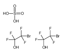 2-bromo-1,1,2,2-tetrafluoroethanol,sulfuric acid Structure