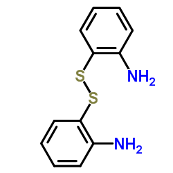 2,2'-Disulfanediyldianiline structure