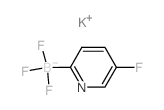 5-氟吡啶-2-氟硼酸钾结构式