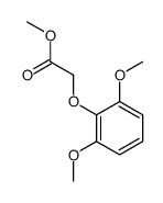 methyl 2-(2,6-dimethoxyphenoxy)acetate结构式