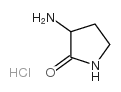 3-氨基吡咯烷-2-酮盐酸盐结构式