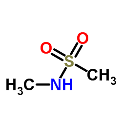N-甲基甲磺酰胺结构式