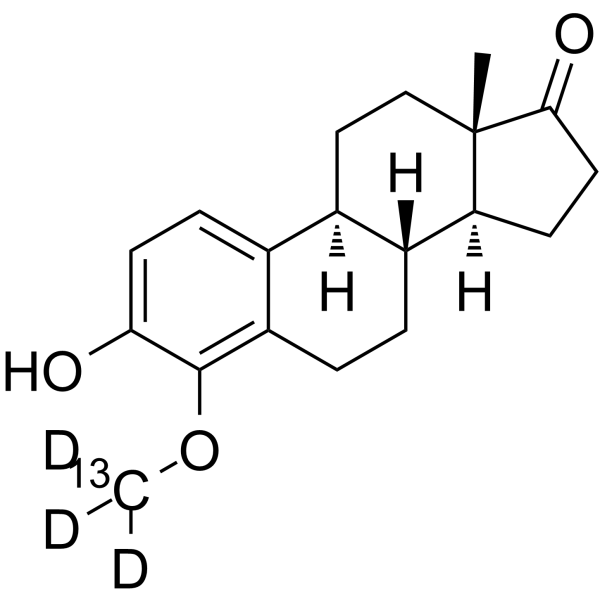 4-甲氧基13C,d3-雌酮结构式