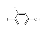 3-氟-4-碘苯酚结构式