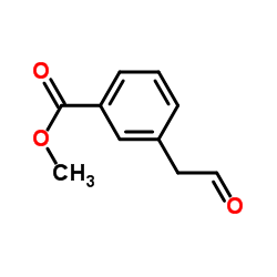 3-(2-氧代乙基)苯甲酸甲酯结构式