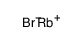 rubidium(1+),dibromide Structure
