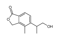 5-(2-hydroxy-1-methylethyl)-4-methyl-2-benzofuran-1(3H)-one Structure