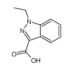 1-Ethyl-1H-indazole-3-carboxylic acid Structure