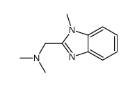 1H-Benzimidazole-2-methanamine,N,N,1-trimethyl-(9CI) Structure