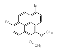 1,8-Dibromo-4,5-dimethoxypyrene Structure