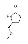(S)-5-methoxymethyl-pyrrolidin-2-one Structure