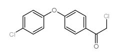 4-(4-chlorophenoxy)-2 chloro phenyl ethanone Structure