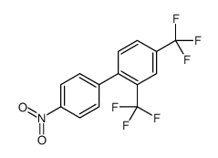 1-(4-nitrophenyl)-2,4-bis(trifluoromethyl)benzene Structure