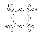 cyclo-tetrameta-phosphoric acid Structure