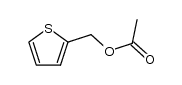 (thiophen-2-yl)methyl acetate Structure