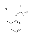邻三氟甲氧基苯乙腈结构式