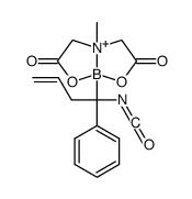 1-(MIDA boryl)-1-phenylbut-3-en-1-yl isocyanate结构式