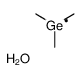 trimethylgermanium,hydrate Structure