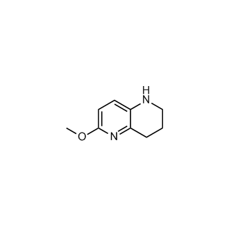 6-Methoxy-1,2,3,4-tetrahydro-1,5-naphthyridine Structure