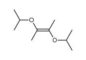 (E)-2,3-diisopropoxybut-2-ene Structure