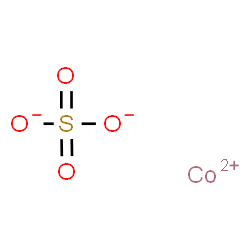 cobalt(+2) cation sulfate structure