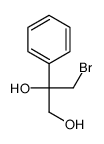 3-bromo-2-phenylpropane-1,2-diol结构式