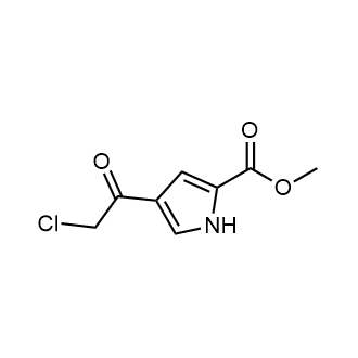 Methyl 4-(2-chloroacetyl)-1H-pyrrole-2-carboxylate Structure