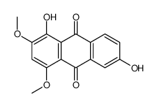 1,6-二羟基-2,4-二甲氧基蒽醌结构式