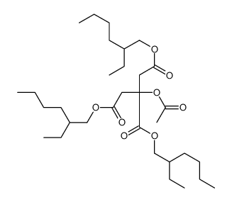 乙酰柠檬酸三辛酯结构式