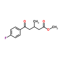 Methyl 5-(4-fluorophenyl)-3-methyl-5-oxopentanoate Structure