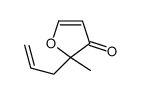2-methyl-2-prop-2-enylfuran-3-one结构式