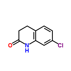 7-氯-3,4-二氢-1H-喹啉-2-酮结构式