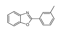 2-(3-methylphenyl)-1,3-benzoxazole结构式