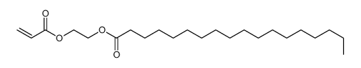 2-prop-2-enoyloxyethyl octadecanoate结构式