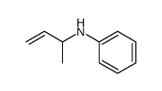 N-(1-methylallyl)aniline结构式