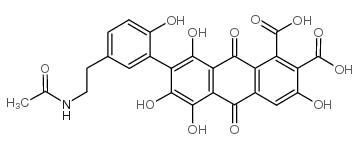 紫胶色酸A结构式