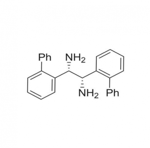 (1S,2S)-1,2-di([1,1'-biphenyl]-2-yl)ethane-1,2-diamine结构式
