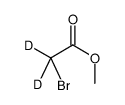 溴乙酸甲酯-D2结构式