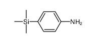 4-Trimethylsilanylaniline structure